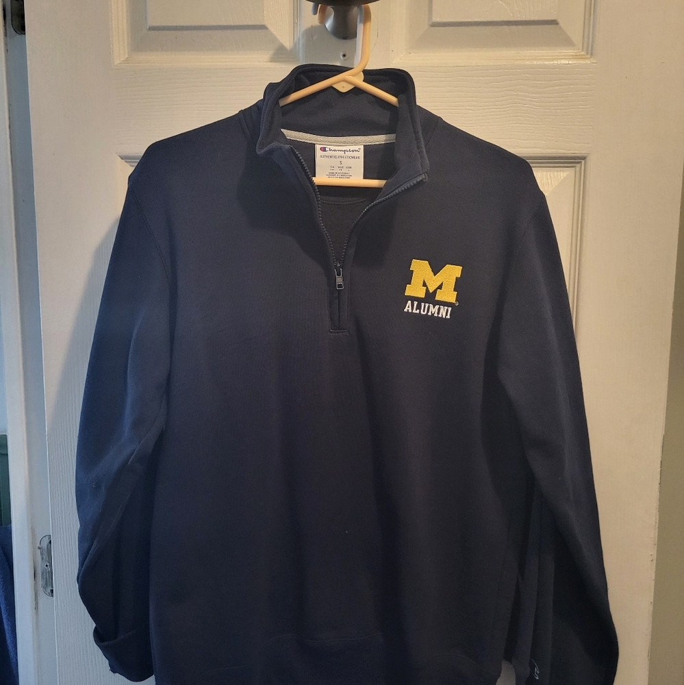 Champion Dark Blue Alumni Pullover